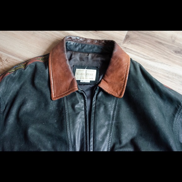 Lone Pine Men’s Leather Jacket - Picture 4 of 8